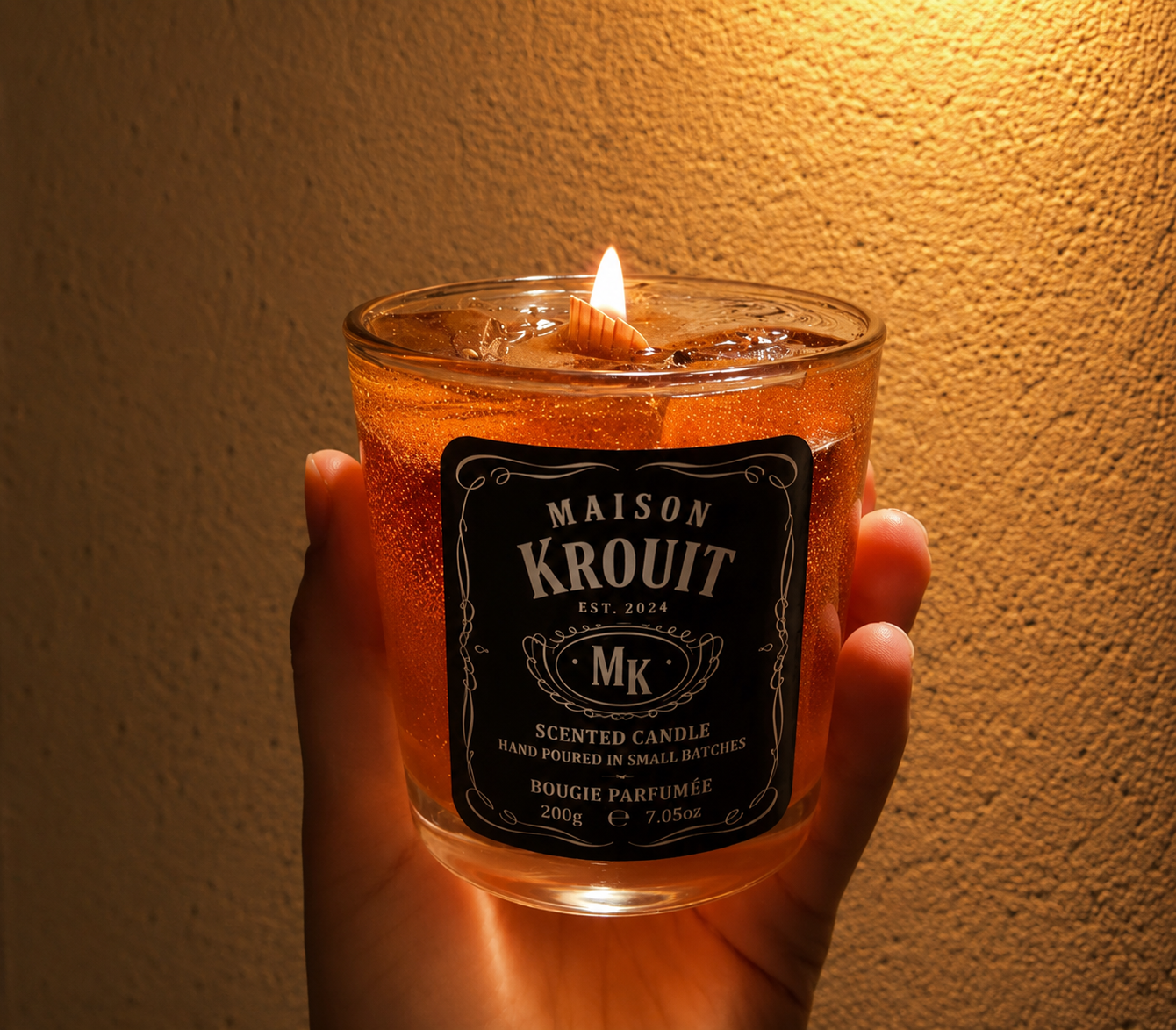 Whiskey candle for Home